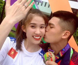 Sau màn cầu hôn tại SEA Games 31, Nguyễn Tiến Trọng viết thư ngọt ngào cho vợ sắp cưới