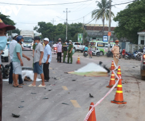 Xe máy đối đầu làm 2 người chết, 2 người bị thương tại Bình Định