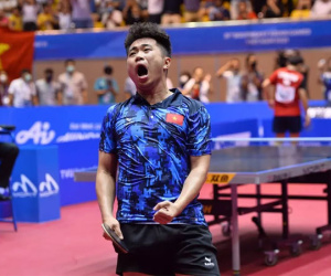 Nguyễn Đức Tuân giúp bóng bàn Việt Nam giành HCV SEA Games sau 19 năm