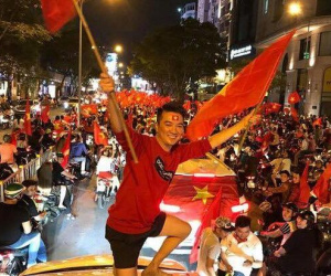 Sao Việt vỡ òa khi bóng đá nam vô địch SEA Games 31