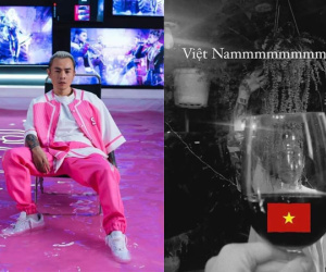 Ăn mừng chiến thắng của đội tuyển Việt Nam, Châu Bùi 'một công đôi việc' công khai luôn chuyện hẹn hò Binz