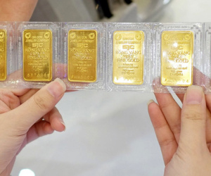 Vàng miếng SJC cao hơn giá vàng thế giới đến 18,14 triệu đồng/lượng