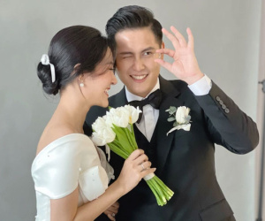 'Tuesday quốc dân' Karen Nguyễn lộ hậu trường chụp ảnh cưới với chồng doanh nhân