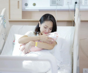 Vân Hugo chia sẻ ảnh 'vượt cạn' thành công, hé lộ bí mật tên nhóc tỳ