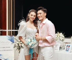 Thủ môn Bùi Tiến Dũng có chia sẻ đầu tiên sau đám cưới với vợ Tây, 'ngó lơ' luôn tin đồn bầu bí