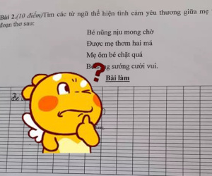 Đề bài văn yêu cầu thể hiện tình cảm với mẹ nhưng học trò miêu tả… lạ ghê