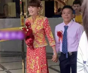 Cô dâu 19 xinh như hoa hậu cưới chồng 'già xấu', chú rể hé lộ tuyệt chiêu