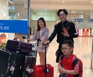 Đan Trường lần đầu cùng vợ cũ và con trai về Việt Nam, hành xử văn minh hậu ly hôn