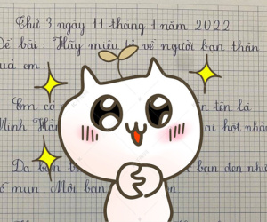 Miêu tả bạn thân, bé gái bê khuôn mẫu công chúa cổ tích vào bài khiến dân mạng cười ngất