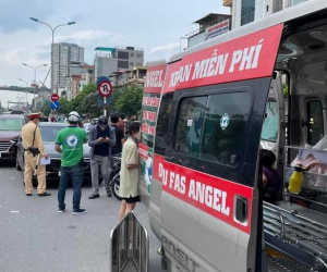 Hà Nội: Tai nạn liên hoàn trên đường Giải Phóng, 1 người tử vong tại chỗ