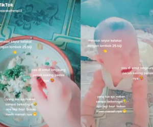 Bị chỉ trích vì cho con ăn rau xào 25 quả ớt để câu 'view' trên TikTok