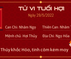 Tử vi Chủ Nhật ngày 29/05/2022 của 12 con giáp: Dần đón tài lộc, Tuất đề phòng tiểu nhân