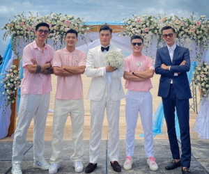 Thủ môn Bùi Tiến Dũng và loạt nam cầu thủ đình đám bất ngờ lên xe hoa nửa đầu năm 2022