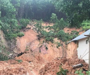Đất đồi sụp lở, vùi lấp 3 người ở Thái Nguyên