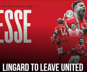 Lingard chính thức rời Man United sau 22 năm