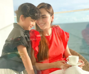 Diễm Hương bức xúc vì con trai bị chèn ép ở giải bơi lội thiếu nhi, vô tình tiết lộ mối quan hệ với mẹ ruột và chồng ở thì hiện tại
