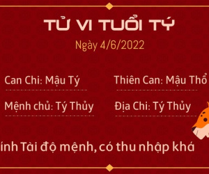 Tử vi Thứ 7 ngày 04/06/2022 của 12 con giáp: Tý đón tài lộc, Dần đề phòng tiểu nhân