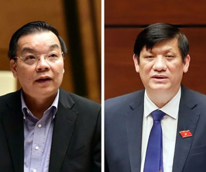 Bộ trưởng Y tế Nguyễn Thanh Long, Chủ tịch Hà Nội Chu Ngọc Anh bị khai trừ khỏi Đảng