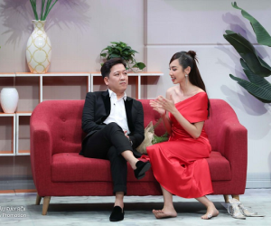 Trường Giang gây tranh cãi gay gắt vì suýt hôn Thùy Tiên trên sóng truyền hình, dân mạng thắc mắc: 'Đây có phải quấy rối không?'