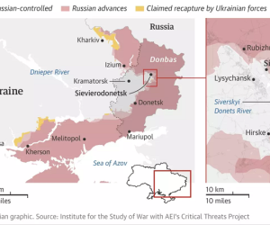 Giao tranh lớn ở Severodonetsk, Ukraine nói hai thành phố bị san bằng