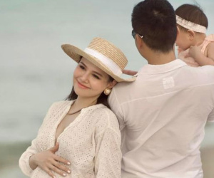 Phanh Lee mang bầu lần 2, hiếm hoi hé lộ loạt khung ảnh 'tình bể bình' bên ông xã là Tổng giám đốc tập đoàn nghìn tỷ