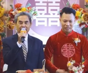 Sang chấn với bài phát biểu đám cưới tưởng đâu lễ kết nạp Đảng