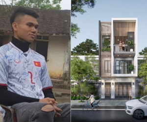 Phạm Xuân Mạnh thoát mác 'cầu thủ nghèo nhất Việt Nam', khoe cơ ngơi sắp xây dựng khiến dân tình ngưỡng mộ