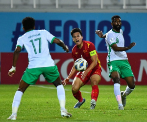 Siêu phẩm sút xa bị xà ngang khước từ, U23 Việt Nam gục ngã đầy đau đớn trước Saudi Arabia