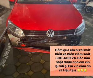 Hà Nội: Hàng loạt chủ xe ô tô đăng tải thông tin 'tìm biển số' sau cơn mưa to, gió lớn đêm qua