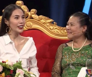 Hé lộ mối quan hệ Thủy Tiên và mẹ chồng