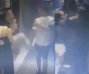 Gã đàn ông say khướt giơ tay 'hái đào' của gái xinh đang đi cùng bạn trai, cái kết khiến ai nấy hả hê: 'Đáng đời lắm!'