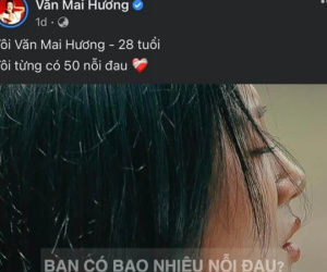 Văn Mai Hương thừa nhận từng có 50 nỗi đau: Chuyện gì đây?
