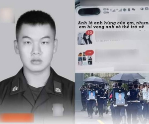 Xót xa dòng tin nhắn chưa kịp đọc của người bạn gái gửi cho anh lính cứu hỏa hy sinh khi làm nhiệm vụ: 'Anh là anh hùng của em, nhưng em mong anh có thể quay về hơn!'