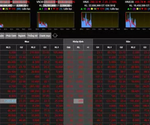 Nỗi lo sợ loang rộng, VN-Index lao dốc, mất mốc 1.200 điểm