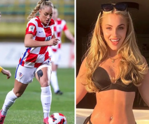 Ana Maria Markovic: Nữ cầu thủ đẹp nhất thế giới mê và học tập Ronaldo