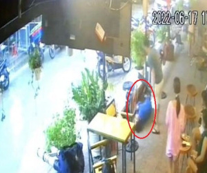 Ngồi bấm điện thoại trong quán cà phê, thanh niên gục xuống tử vong sau tiếng sét
