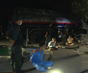 Nghi phạm cầm đầu đường dây làm giả xăng dầu khai gì?