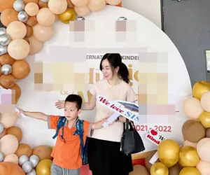 Con trai Ly Kute - Mạc Hồng Quân cao lớn ngỡ ngàng ngày tốt nghiệp