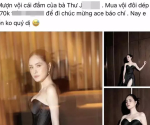 Ở nhà tiền tỷ, ngồi xế xịn, Đoàn Di Băng vẫn đi dép 200k bán đầy trên mạng còn đăng status khoe khiến dân tình cười ngã ngửa