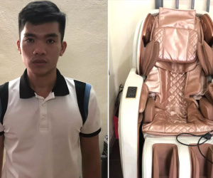Nam thanh niên thuê xe tải trộm sạch tài sản của nhà hàng