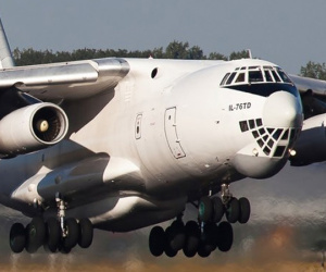 Máy bay Ilyushin Il-76 chở 9 người bị rơi ở Nga
