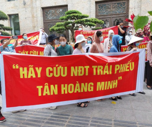 Nhà đầu tư trái phiếu Tân Hoàng Minh kiến nghị trả tiền thế nào?