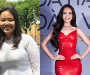 Á hậu Thuỷ Tiên: Từ 'bé ù' nặng 90kg đến cuộc chinh phục Hoa hậu Hoàn vũ Việt Nam 2022