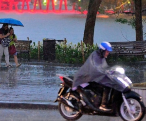 Nhiều nơi trên cả nước có mưa rào và dông