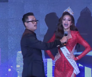 Ngọc Châu test thử màn hô tên tại Miss Universe: Đầy hào sảng, đi thi luôn cũng được