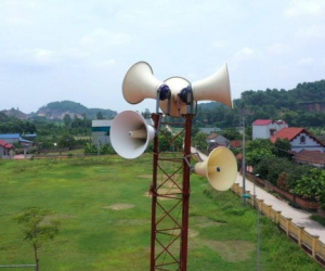 Nữ trưởng thôn bị điện giật tử vong khi đang đọc loa phát thanh