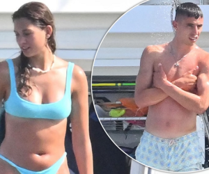 Kai Havertz vui đùa với bạn gái mặc bikini nhỏ xíu, chưa về hội quân cùng Chelsea