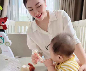Bảo Thy bị nhắc nhở cách chăm con nhỏ