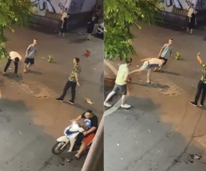 Xác minh vụ ẩu đả giữa người đàn ông nước ngoài và nhóm khách Việt Nam ở phố cổ Hà Nội