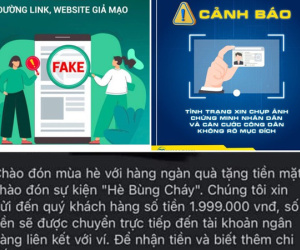 Cảnh báo trò lừa trúng thưởng tiền mặt, chọn tài khoản số đẹp